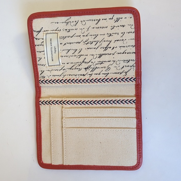 Anthropologie Moulinette Soeurs Cross-Continent Passport Case - Picture 4 of 6
